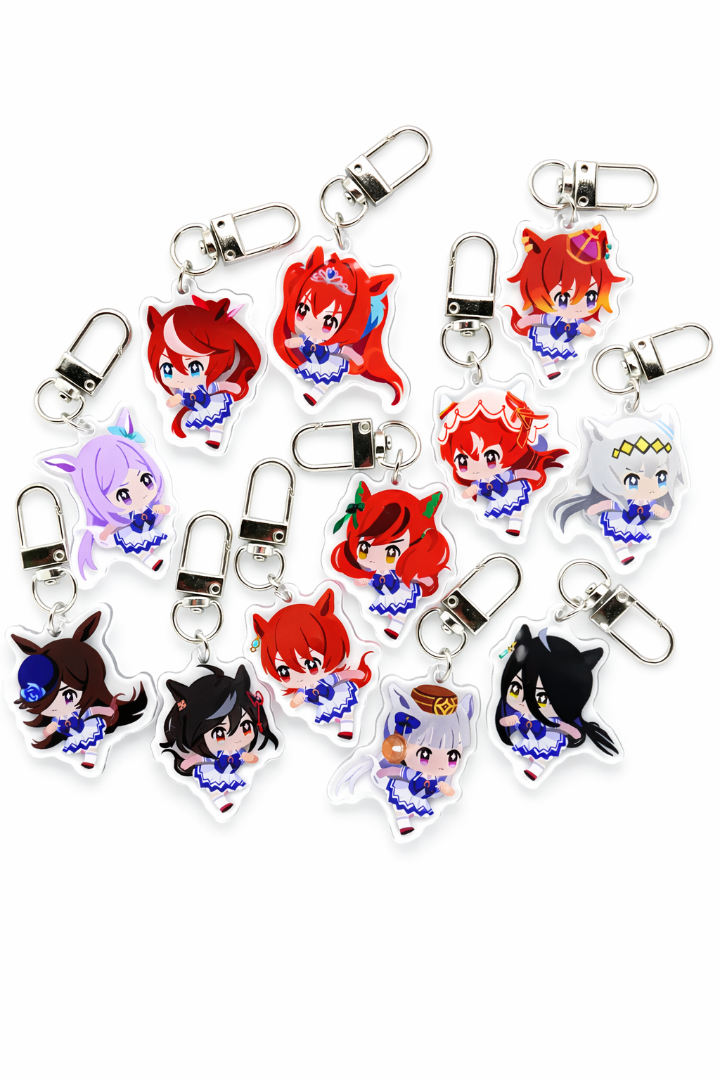 Umamusume Keychain