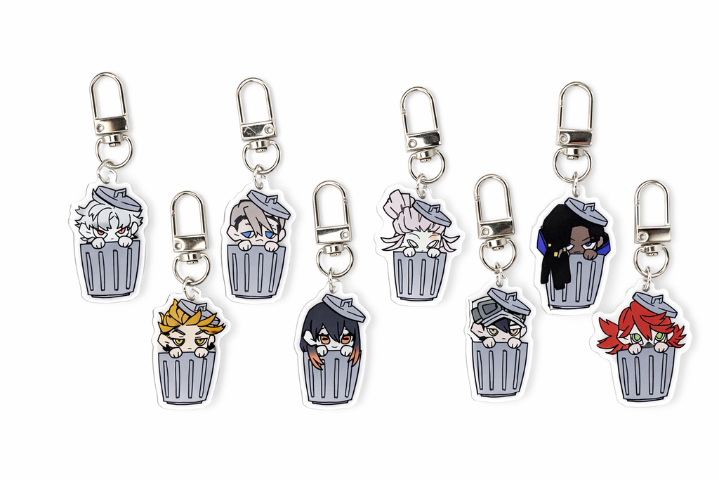 Gachiakuta Keychains