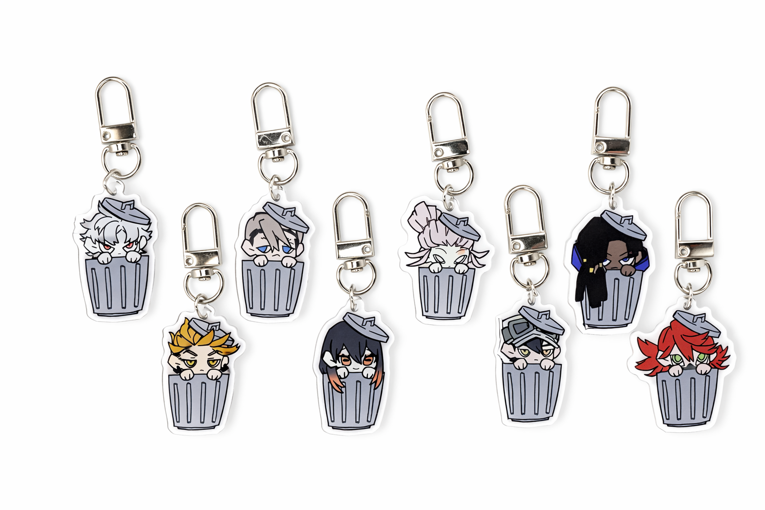 Gachiakuta Keychains