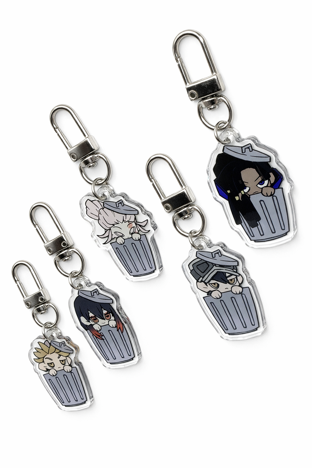 Gachiakuta Keychains